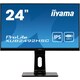 Iiyama ProLite XUB2492HSC-B1 monitor, IPS, 23.8", 16:9, 1920x1080, 75Hz, pivot, USB-C, HDMI, Display port, USB