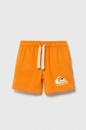 Otroške kratke hlače Quiksilver EASY DAY oranžna barva - oranžna. Otroške kratke hlače iz kolekcije Quiksilver