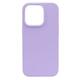 Silikonski ovitek (liquid silicone) za Apple iPhone 14 Pro Max, Soft, Lilac