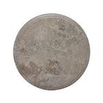Den Mizna plošča siva Ø 40x2,5 cm marmor