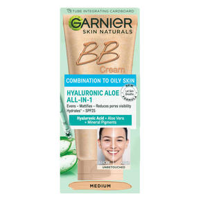 Garnier Skin Naturals dnevna BB krema za mešano do mastno kožo