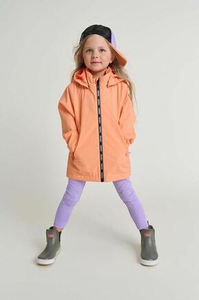 Otroška jakna Reima oranžna barva - oranžna. Otroški outdoor jakna iz kolekcije Reima. Delno podložen model