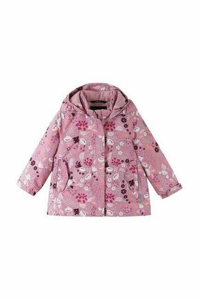 Otroška zimska jakna Reima Kuhmoinen roza barva - roza. Otroška zimska jakna iz kolekcije Reima. Podložen model