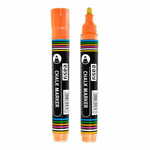 Spokey Easy Chalk Marker kredni marker oranžne barve, 10 kosov v pakiranju