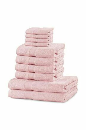 Komplet brisač Marina 10-pack - roza. Komplet brisač iz kolekcije home &amp; lifestyle. Model izdelan iz tekstilnega materiala.