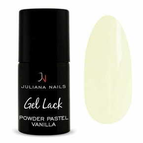 Juliana Nails Gel lak Powder Pastel Vanilla Rumena No.605 6ml