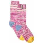 Sealskinz Thwaite Bamboo Mid Length Women's Twisted Sock Pink/Green/Blue/Cream S/M Kolesarske nogavice