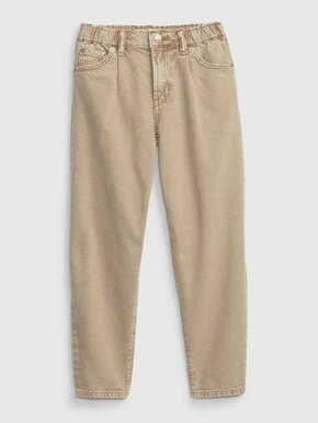 Gap Otroške béžové Jeans barrel Washwell 6