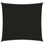 vidaXL Senčno jadro oksford blago kvadratno 2x2 m črno