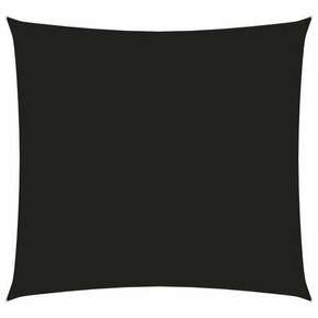 VidaXL Senčno jadro oksford blago kvadratno 2x2 m črno