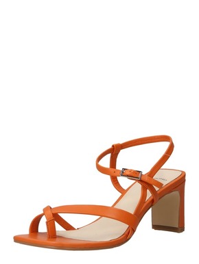 Usnjeni sandali Vagabond LUISA oranžna barva