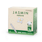 Jasmin Nature bombažni higienski tamponi z aplikatorjem Normal, 8kos