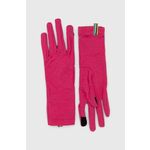 Rokavice Smartwool Thermal Merino roza barva - roza. Rokavice iz kolekcije Smartwool. Model izdelan iz materiala z merino volno, ki zagotavlja izolacijo pred mrazom.