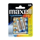 Maxell alkalna baterija LR6, Tip AA/Tip AAA, 1.5 V