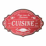 Stenski znak Antic Line Cuisine Pour