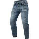 Rev'it! Jeans Rilan TF Medium Blue Vintage 34/28 Motoristične jeans hlače