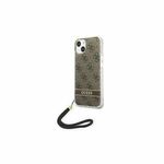Etui za telefon Guess iPhone 14 Pro Max 6,7" rjava barva - rjava. Etui za telefon iz kolekcije Guess. Model izdelan iz plastike.