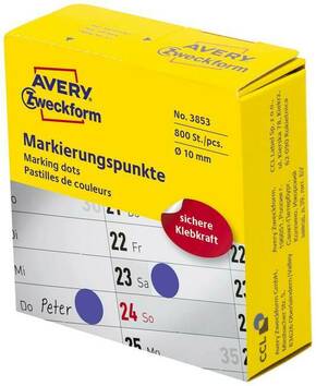 Avery Zweckform okrogle markirne etikete 3853