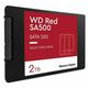 WD RED 3D NAND SSD WDS200T2R0A 2TB SATA/600, (R:560, W:530MB/s), 2,5"