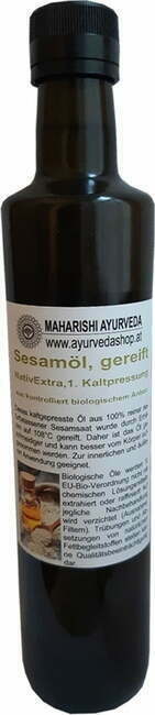 Maharishi Ayurveda Bio zorjeno sezamovo olje - 500 ml