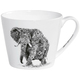 MAXWELL&amp;WILLIAMS skodelica za belo kavo Ferlazzo - slon, 450 ml, porcelan