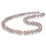 JwL Luxury Pearls Ogrlica s pravimi roza biseri JL0266 srebro 925/1000