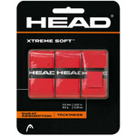 Head XtremeSoft 3 overgrip wrap tl. 0,5 mm rdeča, pakiranje po 3