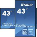 Iiyama LH4370UHB-B1, signage televizor