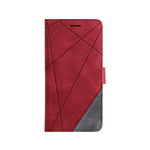 Chameleon Sony Xperia 10 III - Preklopna torbica (WLGO-Lines) - rdeča
