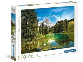 Clementoni Modro jezero- sestavljanka/puzzle 1500 kosov