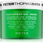 Peter Thomas Roth Cucumber De-Tox Gel Mask vlažilna gel maska za obraz in predel okoli oči 150 ml