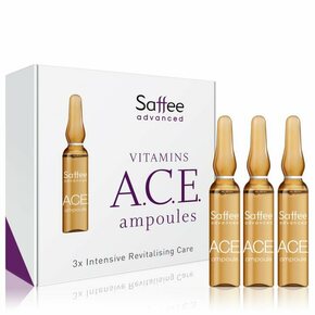 Saffee Advanced Vitamins A.C.E. Ampoules ampule – 3-dnevni začetni paket z vitamini A