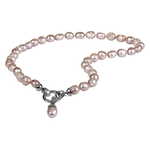 JwL Luxury Pearls Ogrlica iz pravih roza biserov JL0555