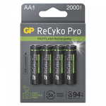 GP ReCyko Pro polnilne baterije, Photo Flash, HR6, AA, 4 kos