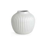 Bele keramična vaza Kähler Design Hammershoi, višina 12,5 cm