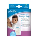 DR.BROWN'S Vrečke za shranjevanje materinega mleka 180 ml 25 kos