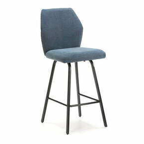 Svetlo modri barski stoli v kompletu 4 ks 65 cm Bei – Marckeric