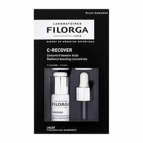Filorga C-Recover Radiance Boosting Concentrate serum za obraz za vse tipe kože 3x10 ml za ženske