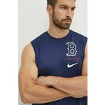 Kratka majica za vadbo Nike Boston Red Sox mornarsko modra barva - mornarsko modra. Kratka majica za vadbo iz kolekcije Nike. Model izdelan iz hitrosušečega materiala.