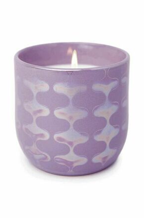 Sojina sveča Paddywax Lustre 283 g - vijolična. Sojina sveča iz kolekcije Paddywax. Model izdelan iz keramike.