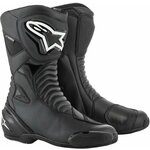 Alpinestars SMX S Waterproof Boots Black/Black 40 Motoristični čevlji