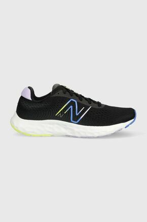 Tekaški čevlji New Balance W520 črna barva - črna. Tekaški čevlji iz kolekcije New Balance. Model zagotavlja blaženje stopala med aktivnostjo.