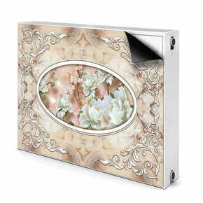 Tulup.si Dekoracija za radiatorje Cvetni glamur vzorec 90x60 cm