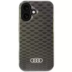Ovitek Audi IML Stitching Pattern MagSafe iPhone 16 6.1" black hardcase AU-IMLMIP16-Q5/D3-BK (AU-IMLMIP16-Q5/D3-BK)