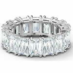 Swarovski Luksuzni bleščeč prstan Vittore 5572699 (Obseg 52 mm)