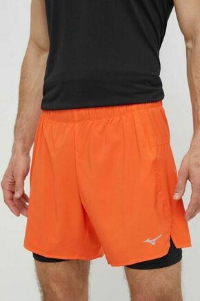 Kratke hlače za tek Mizuno Core 5.5 oranžna barva
