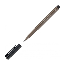 Faber-Castell Marker Pitt Artist Pen Brush - rjava in kovinska 177