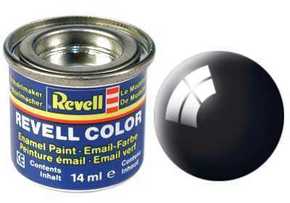 Barva emajla Revell - 32107: črni sijaj