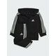 adidas Trenirka komplet Essentials Full-Zip Hooded Jogger Set HR5866 Črna Regular Fit