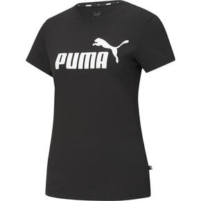 Bombažen t-shirt Puma črna barva - črna. T-shirt iz kolekcije Puma. Model izdelan iz tanke